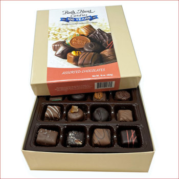 Assorted Chocolates in a Hunt Box