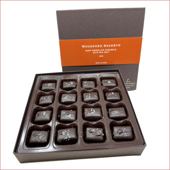 Woodford Reserve® Dark Chocolate Caramels with Sea Salt, 8 oz. Box
