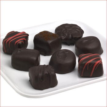 Dark Assorted Chocolates, 8 oz. Box